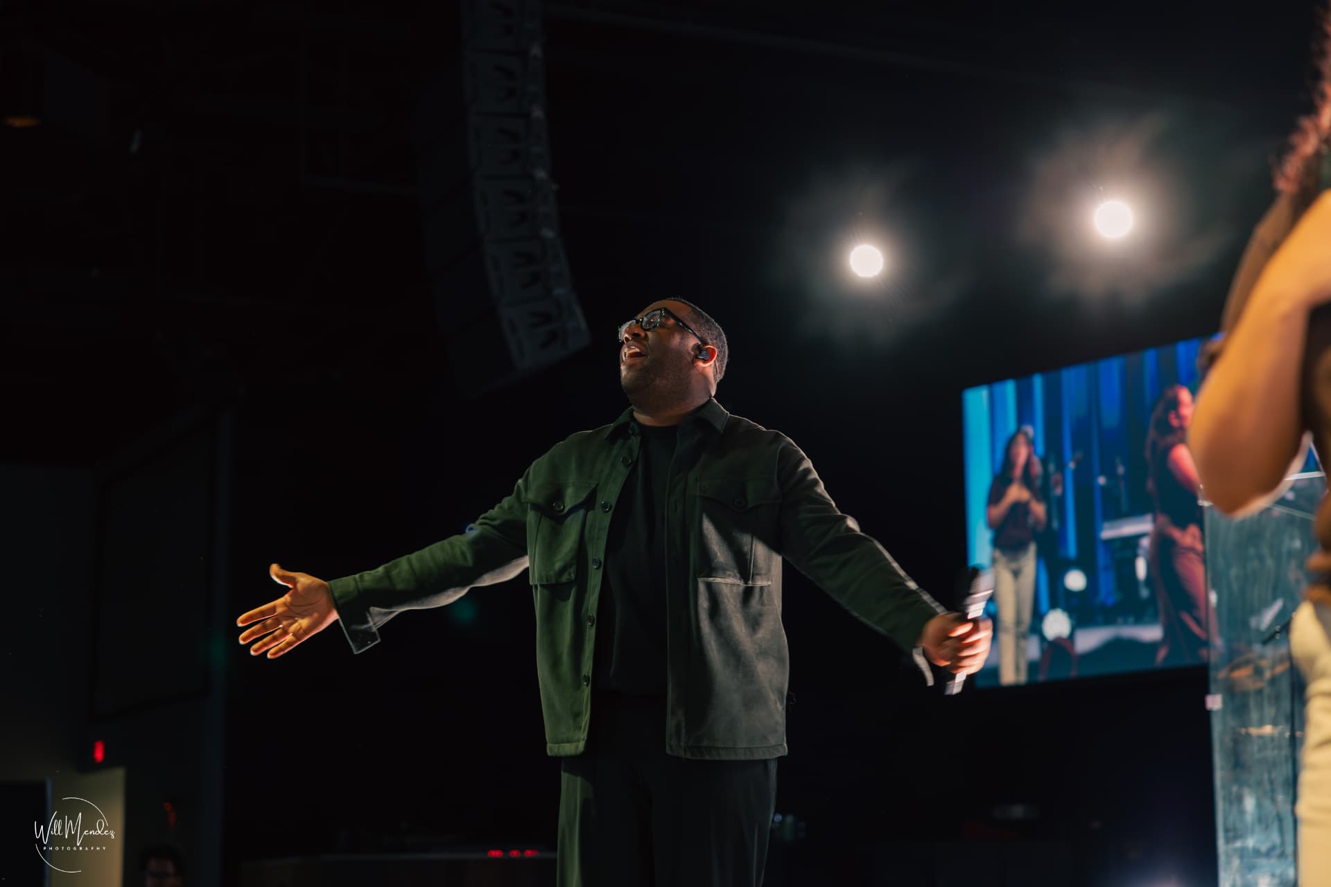 EJ LaTouche leading worship